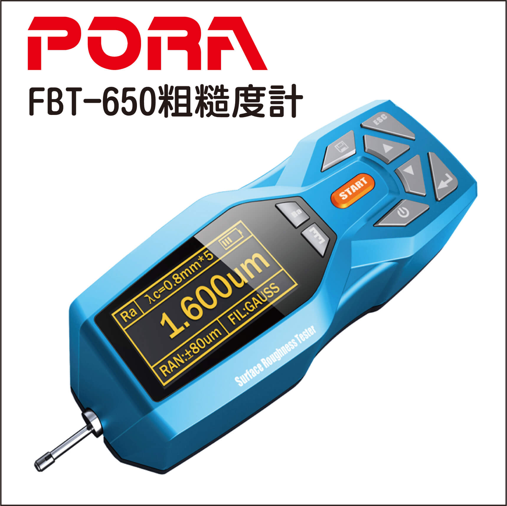 FBT-650 表面粗糙度計的第1張圖片